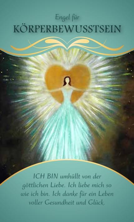 Engel für Körperbewusstsein - Opalfarbener Strahl