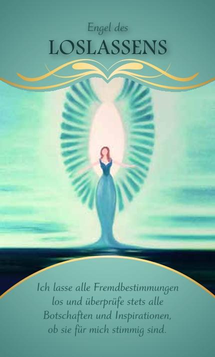 Engel des Loslassens - Opalfarbener Strahl